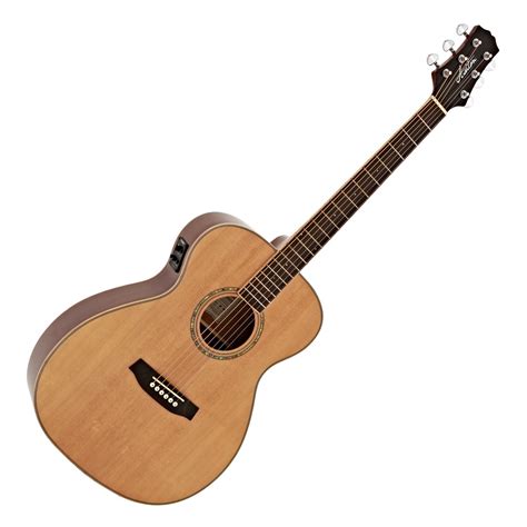 Disc Ashton Om35seqnt Electro Acoustic Natural At Gear4music