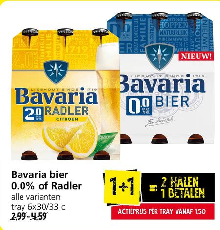 Bavaria Alcoholvrij Bier Radler Bier Folder Aanbieding Bij Jan Linders