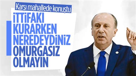 Muharrem İnce nin Millet İttifakı isyanı Davet edilmedik yok sayıldık