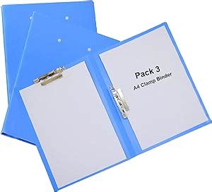 Uhat Pack Clamp Binder A File Folder Double Strong Clip For Office