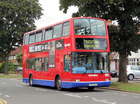 Metroline Route At Canons Park Vpl Bowroaduk Flickr