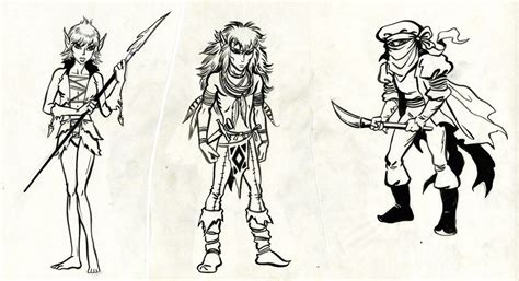 Role Playing Game Art Elfquest