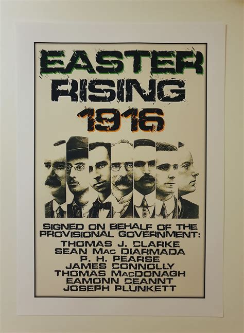 EASTER RISING 1916 A3 print. | Proclamation Prints