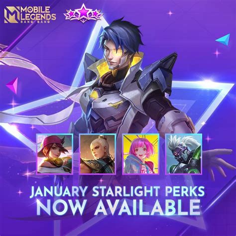 Mobile Legends Bang Bang On Twitter January Starlight Exclusive Skin