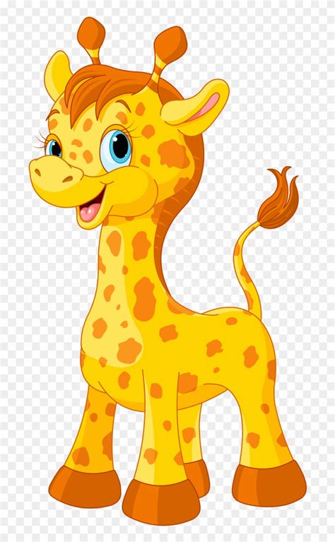 Cartoon Giraffe Wallpaper