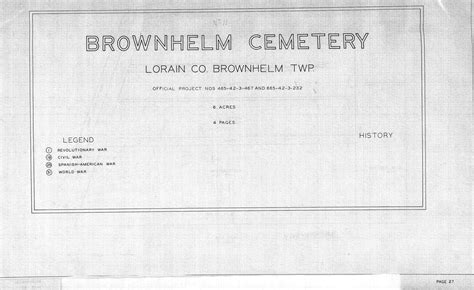 Brownhelm Twp Lorain County Ohio Wpa Cemetery Plat Maps Flickr