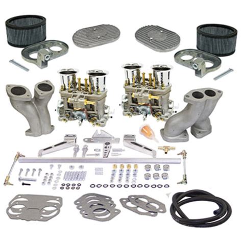 Empi 47 7336 Ultra Dual 44 Hpmx Carburetor Kit Combo Linkage Air Cleaners Off Ebay