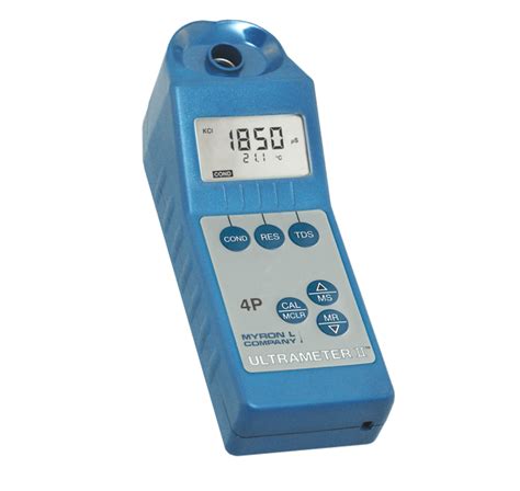 Myron L 4PII Ultrameter II Conductivity Resistivity TDS Temperature