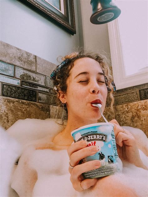 Bubble Bath Selfie Bubble Bubblebath Benandjerrys Selfie Instagram