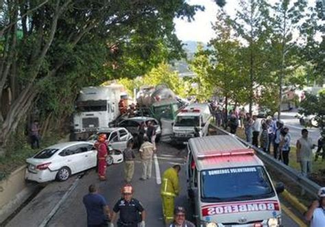 Accidente En Ruta Interamericana Seis Personas Heridas Y Dadas De Alta