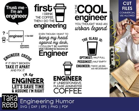 Engineering Humor Engineer Svg And Cut Files For Crafters Etsy