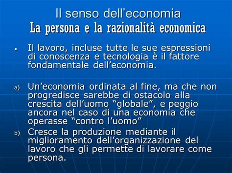 Leconomia E Limpresa I Diritti Della Persona E Le Istituzioni