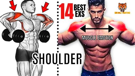 Best Shoulders Workout With Barbell Dumbells And Cable Youtube