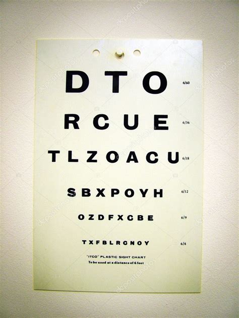 Eye test chart — Stock Photo © hypermania #6021915