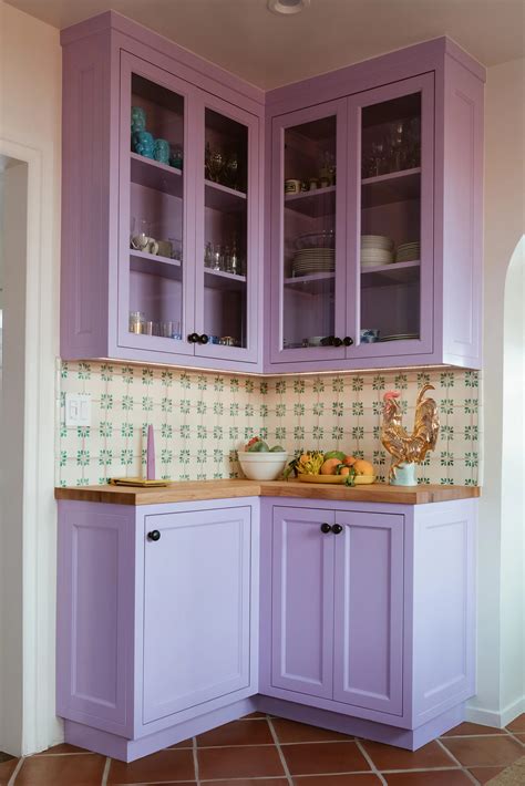 This Purple Los Angeles Kitchen Is Literally Magical Purple Kitchen