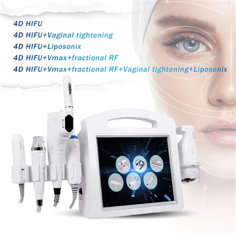 2024 Newest Hifu Small Face Lifting Hifu High Intensity Focused