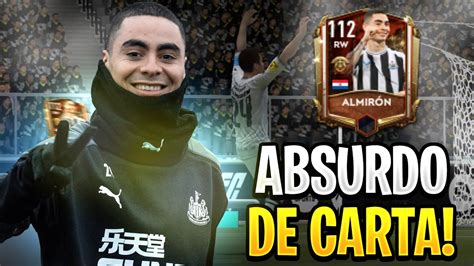 BUGADO OU TROLADO Testei a Carta do ALMIRÓN no FIFA MOBILE Review