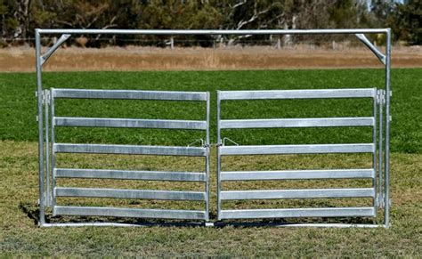 Super Heavy Duty Cattle Double Gate Red River Rural