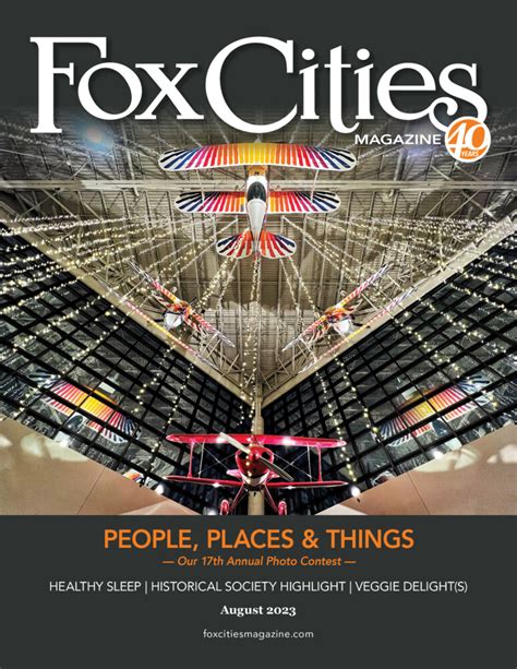 August 2023 Fox Cities Magazine