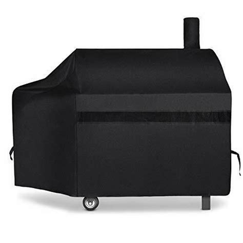 Offset Smoker Cover Charcoal Pellet Grill Bbq Protector Waterproof