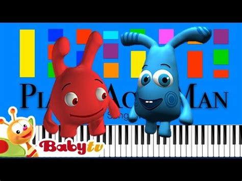 BabyTV Popiz Theme Song EASY Piano Tutorial | Piano tutorial, Theme ...