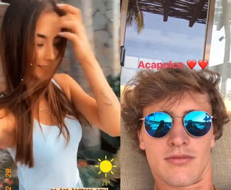 VIDEOS. Sascha Zverev with girlfriend Brenda Patea in Acapulco before ...