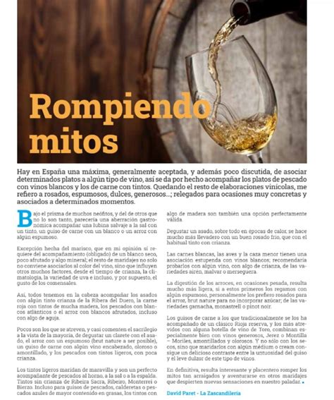 Revista La Mirada Norte Rompiendo Mitos