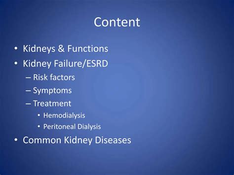 kidney & Its Common Diseases for starters .ppt