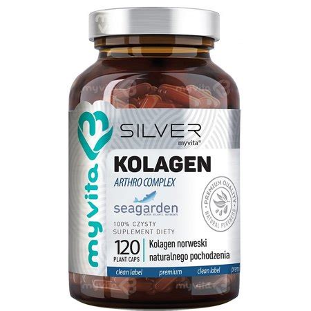 KOLAGEN ARTHRO COMPLEX MYVITA SILVER Kolagen Z Ryb Stawy 120