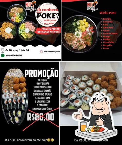 Hots Temaki Express Sushi Sushi Yakissoba Camar O Ceviches Big