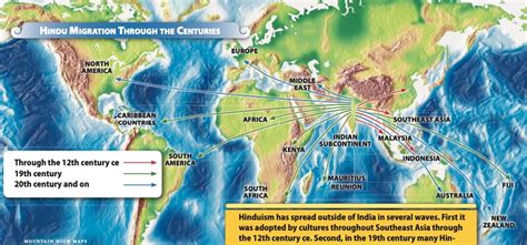 Hinduism Spread Map