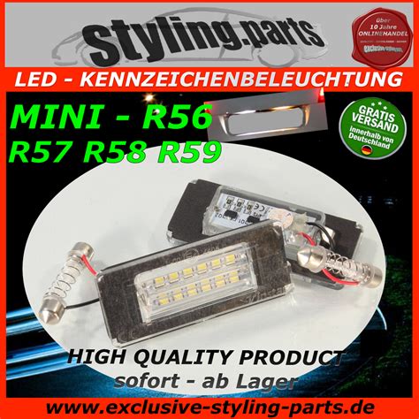 Exspa De LED Xenon Kennzeichenbeleuchtung