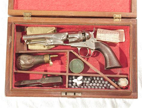 Monty Whitley Inc Colt Model Police Revolver Cased