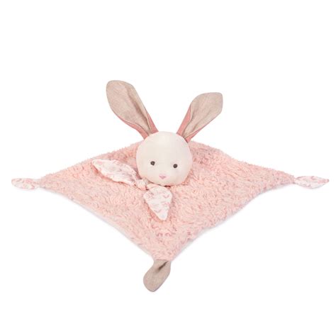 Doudou Botanic Doudou Plat Lapin Rose Coton Bio