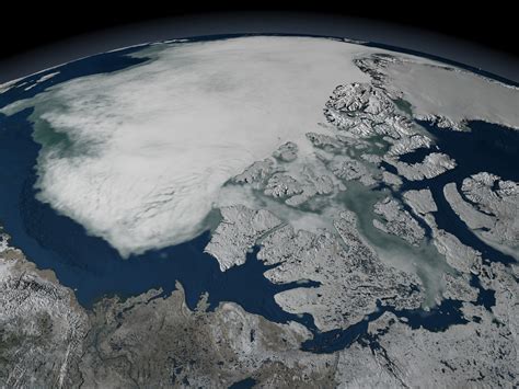 NASA SVS Loop Of AMSR E Daily Arctic Sea Ice From Aug 2005 To Aug 2006