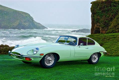 Jaguar E-Type Coupe Photograph by Dave Koontz - Fine Art America