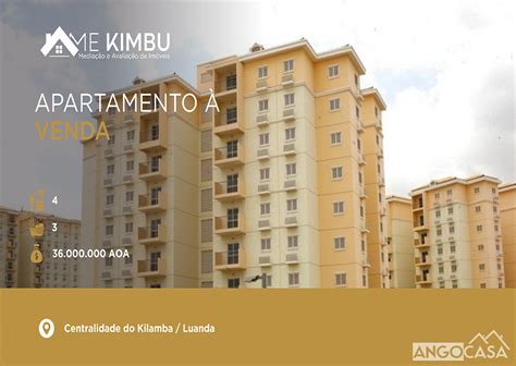 Apartamento T4 Em Centralidade Do Kilamba Angocasa