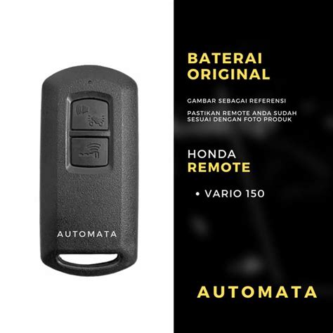 Jual Baterai Remote Kunci Keyless Motor Honda Vario Scoopy Original