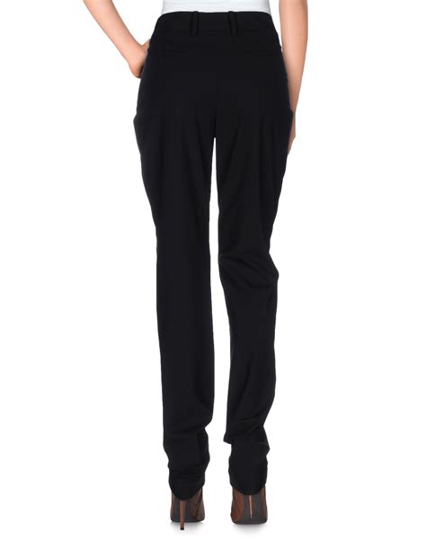 Lyst Vera Wang Casual Trouser In Black