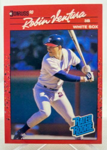 Robin Ventura Rookie Card 1990 Printable Cards