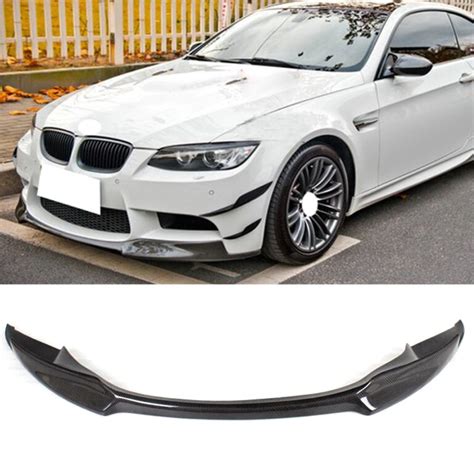 Carbon Fiber Frp Front Bumper Lip Spoiler Splitters For Bmw E90 E92 E93 M3 2007 2013 Kt4