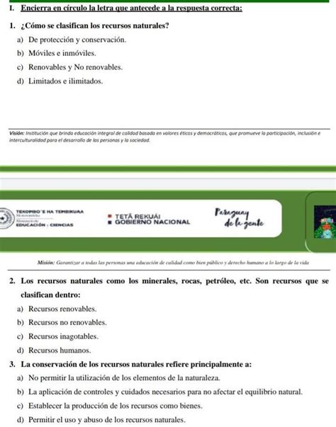 Encierra En C Rculo La Letra Que Antecede A La Respuesta Correcta