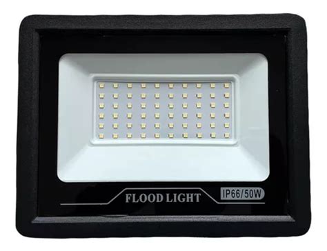 Paquete Reflectores Led Watts Ultradelgado Exterior