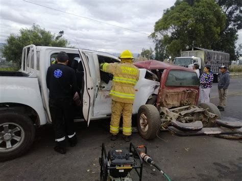 Dos fallecidos y dos heridos por siniestro vial en la vía Salcedo