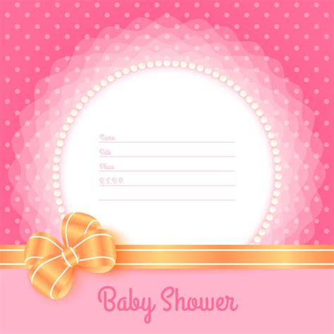 Blue Baby Shower Invitation — Stock Vector © Mictoon #8513019