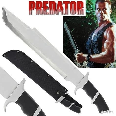 Poignard Couteau Predator Machette Dutch Schaefer Arnold