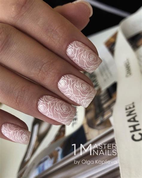 Lace Wedding Nails 20 Ideas For Incoming Brides