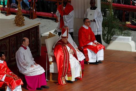 El Papa Francisco Asiste A La Misa Del Domingo De Ramos Fotos