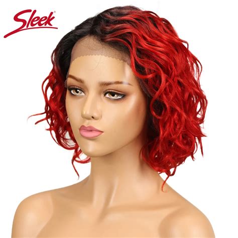 Sleek Brazilian Human Hair Wigs For Black Women Curly Human Hair Wig