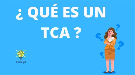 Qué es un TCA Trastorno de la Conducta Alimentaria YouTube